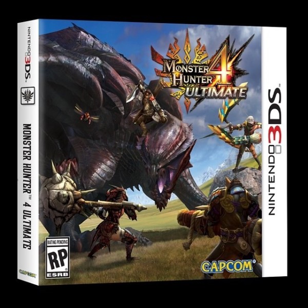 Monster Hunter 4 Ultimate - Boxart Nintendo 3DS USA