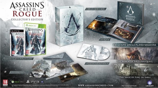 Assassin's Creed Rogue - Collector's Edition - PS3 - Xbox 360