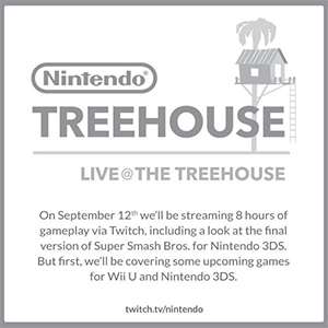 Nintendo of America annuncia una live di 8 ore per il 12 settembre