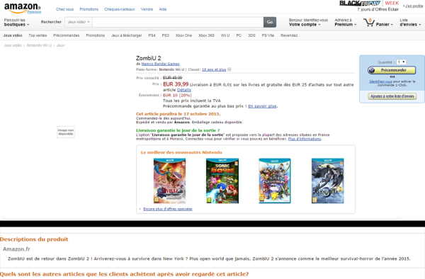 ZombiU 2: il gioco appare sulle pagine di Amazon.fr