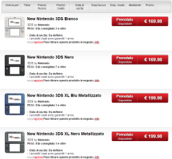 Nintendo New 3DS: svelati i prezzi di vendita europei?