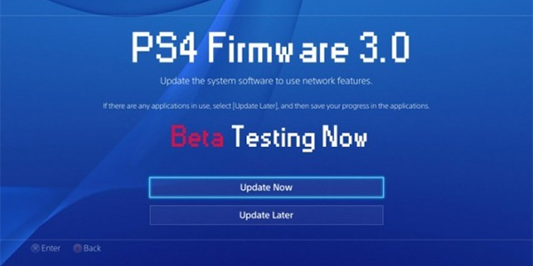 PlayStation 4 – Tante immagini e un nuovo video per la beta del firmware 3.0