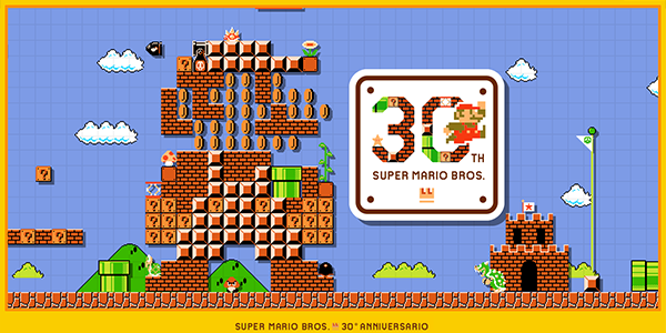 Super Mario Bros. – Anche Google fa gli auguri alla saga