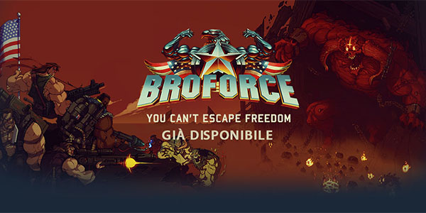 Broforce – Disponibile ufficialmente su Steam