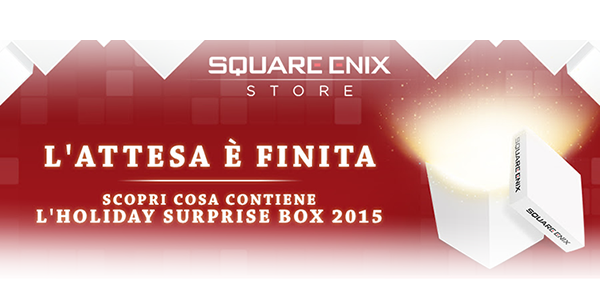 Square Enix Holiday Surprise Box 2015 – Thief, Final Fantasy XIII, Final Fantasy XIV e tanto altro