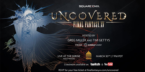 Uncovered: Final Fantasy XV – Ecco L’artwork Dell’evento A Cura Di Yoshitaka Amano