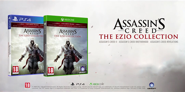 Assassin’s Creed The Ezio Collection – Annunciata ufficialmente su PlayStation 4 e Xbox One