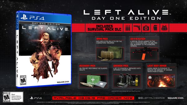 Left Alive – Square Enix annuncia la data d’uscita ufficiale europea del gioco per PC e PS4