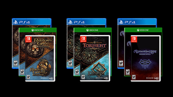 Baldur’s Gate, Neverwinter Nights, Icewind Dale e altri classici RPG in arrivo in autunno su console