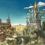 Bravely Second - Square Enix - 3DS - Artwork Città