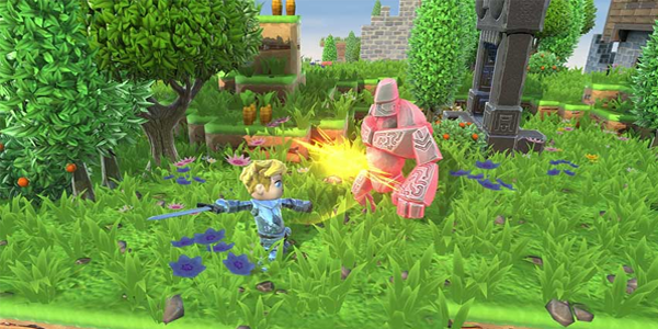 Portal Knights – Ecco una foto per la modalità split-screen su Nintendo Switch